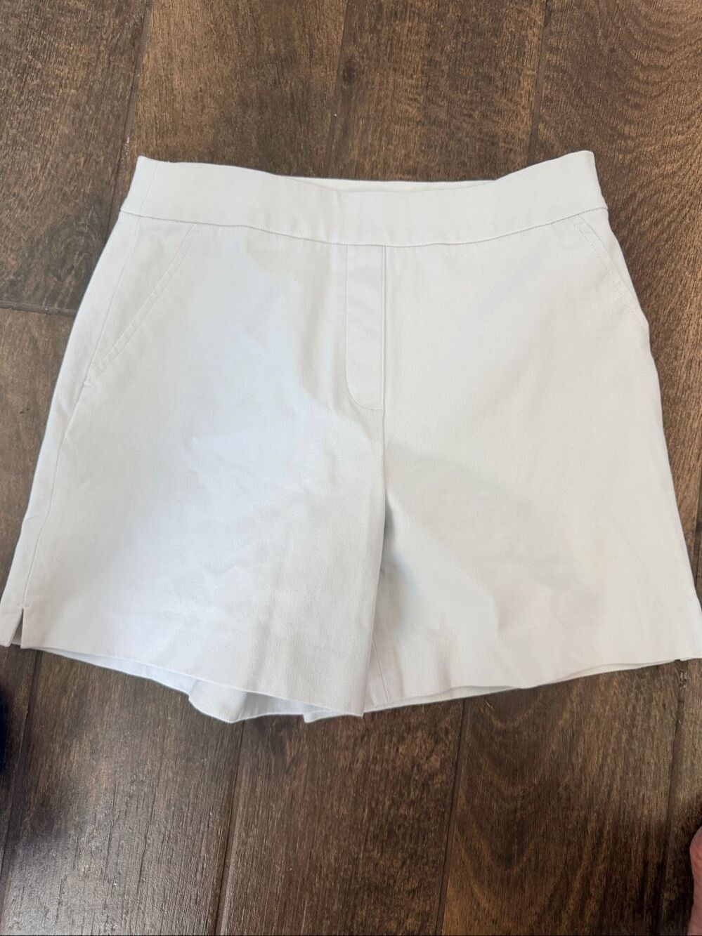 SPANX White High-Waist Casual Shorts